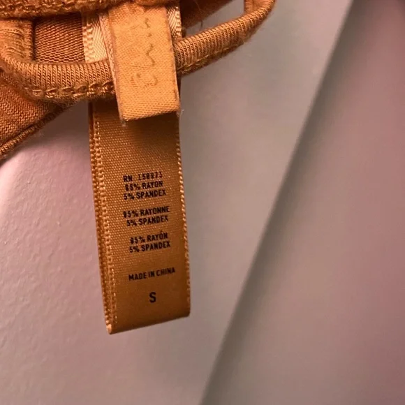 Skims Super Soft Pajama Pants Caramel Brown - Picture 3 of 5